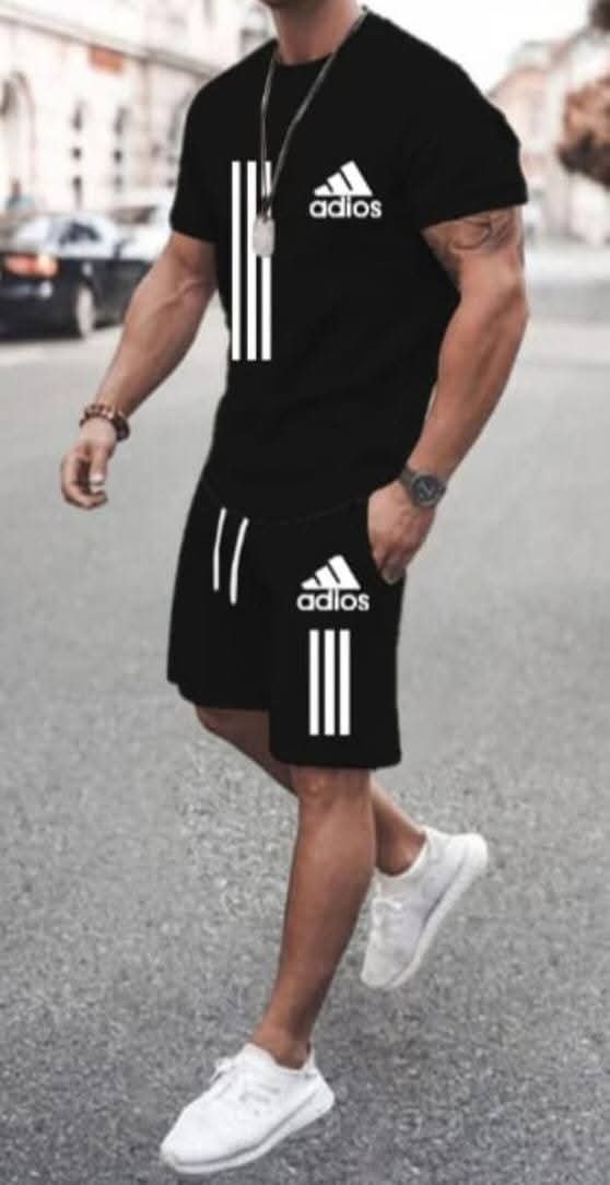 Summer New Printed Combo T-Shirt & Pant For Men