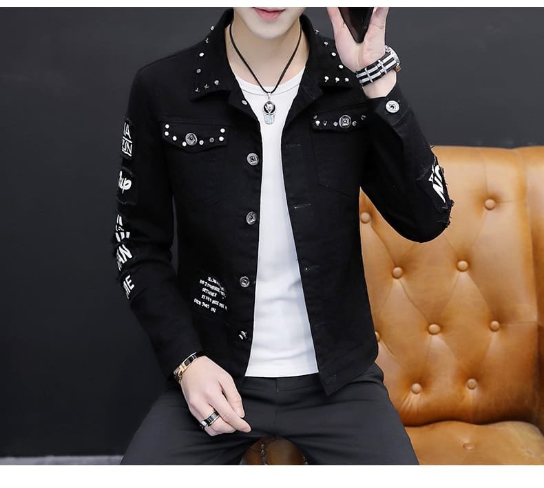 PRINTED FULL SLEEVE JACKET FOR MEN -