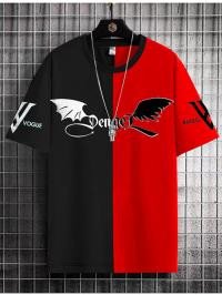 New Design Fashion Drop Shoulder Half Sleeve T-Shirt For Men