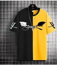 New Design Fashion Drop Shoulder Half Sleeve T-Shirt For Men