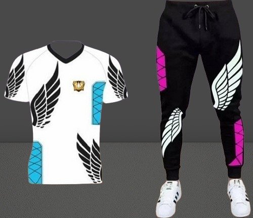 Stylist New Printed  Haf Sleeve T-Shirt Full Pant( Set )For Men