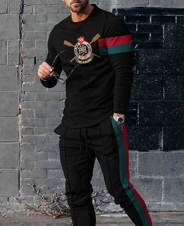 Short Winter Fashion full Sleeves T-Shirt & Full Pant Combo (Set) for Man