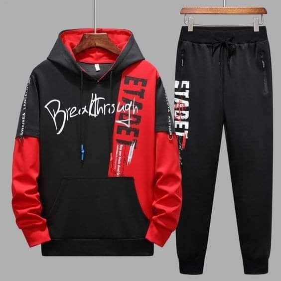 Full Sleeves Hoodie & Full Pants Set Combo for Men