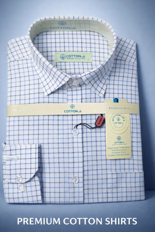 Men's Formal Check Shirts Fashionable Long Sleeve Smart Looking Fashion Shirts