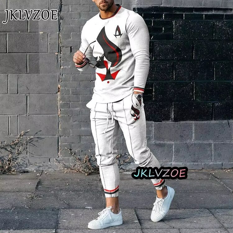 Short Winter Fashion full Sleeves T-Shirt & Full Pant Combo (Set) for Man