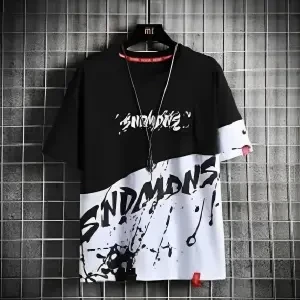 Stylish Half Sleeve T-Shirt For Men