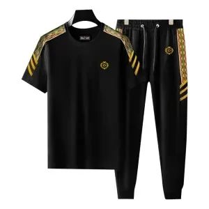 New summer  Stylish Combo T-Shirt & Full Pant (Set)