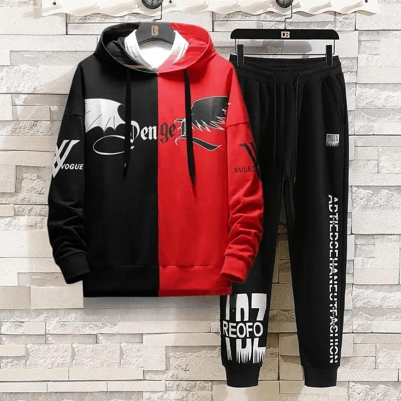 Full Sleeves Hoodie & Full Pants Set Combo for Men