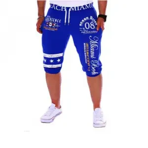 Navy blue Mans Comfortable 3 qater Pants