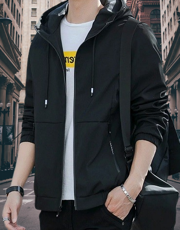 Update Fashionable Stylish With casual Bonded Hoddie For Man