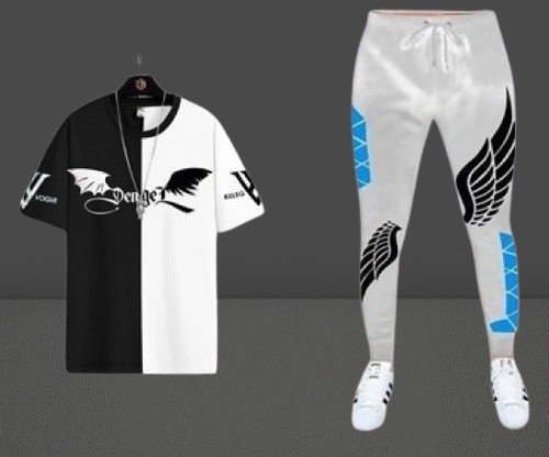 Stylist New Printed Haf Sleeve T-Shirt Full Pant( Set )For Men