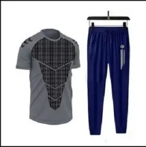 Summer New Collection Combo T-Shirt & Full Pant For Man