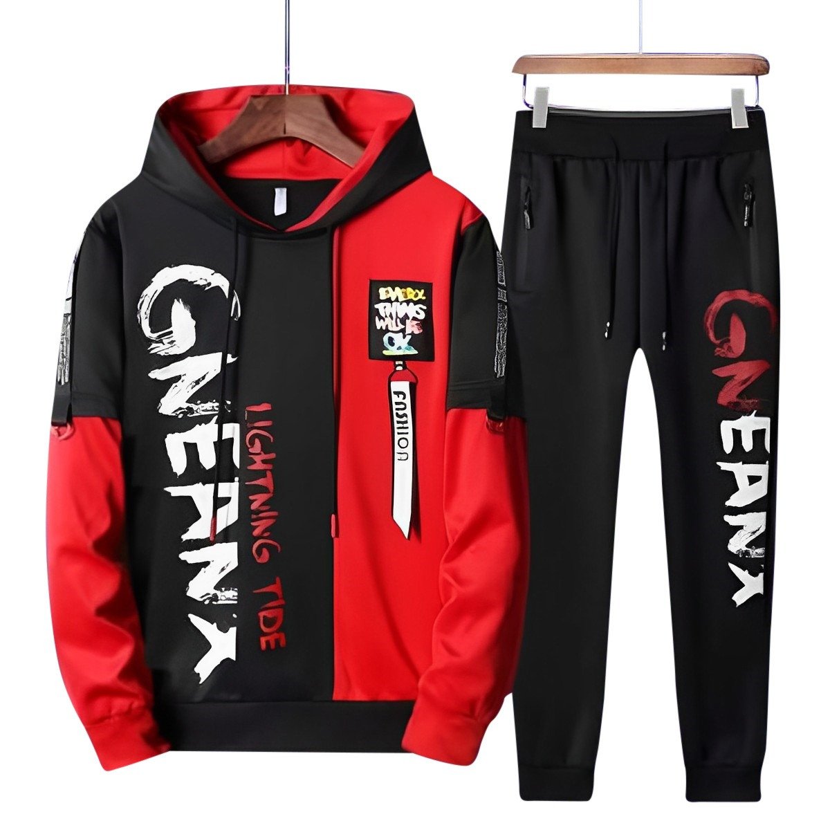 Full Sleeves Hoodie & Full Pants Set Combo for Men