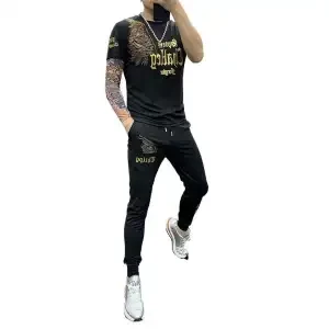 New Summer  Stylish Combo T-Shirt & Full Pant (Set)