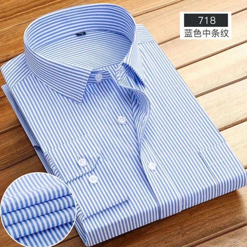Men's Formal Check Shirts Fashionable Long Sleeve Smart Looking Fashion Shirts