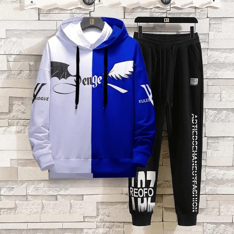 Full Sleeves Hoodie & Full Pants Set Combo for Men