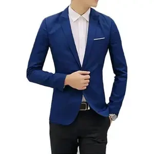 Synthetic Casual Blazer For Men