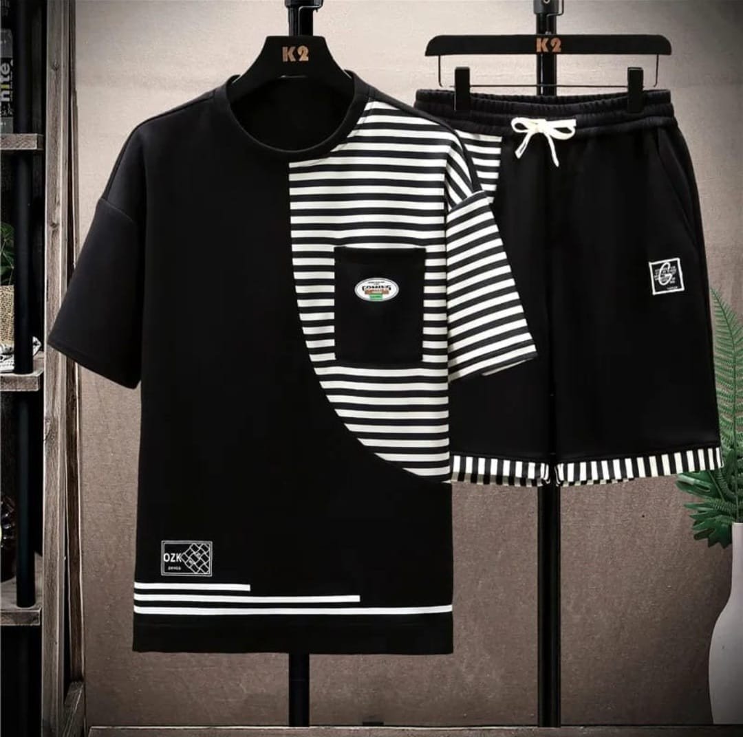 Summer New Printed Combo T-Shirt & Pant For Men